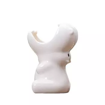 Милый цветочный горшок с бегемотом, керамический горшок для суккулентов, горшок для растений, кашпо, настольные украшения, домашний декор, украшение для сада 1 Piece