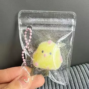 Милый цыпленок, сжимающая игрушка для снятия стресса, мягкая игрушка моти, мультяшные игрушки с медленным отскоком, декомпрессионные мягкие игрушки для детей, подарки для взрослых жёлтый