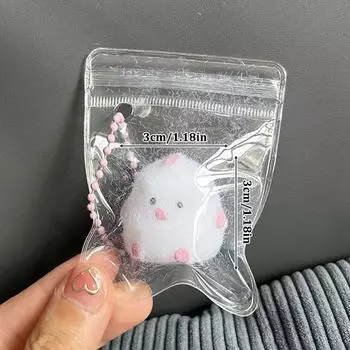 Милый цыпленок, сжимающая игрушка для снятия стресса, мягкая игрушка моти, мультяшные игрушки с медленным отскоком, декомпрессионные мягкие игрушки для детей, подарки для взрослых жёлтый