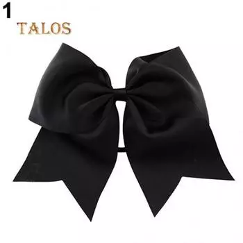 Милый держатель для хвоста для маленьких девочек, галстук с бантом, декор, эластичная лента, повязка на голову, брелок для волос