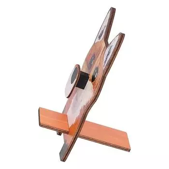 Милый держатель для очков в виде животного, мультяшный кот, лис, ленивец, солнцезащитные очки, подставка для солнцезащитных очков, ручная резьба, домашний деревянный декор