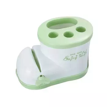 Милый держатель для зубных щеток в форме ботинок, коробка для хранения с выдавливателем зубной пасты, органайзер для ванной комнаты, держатель для зубных щеток, аксессуары розовый