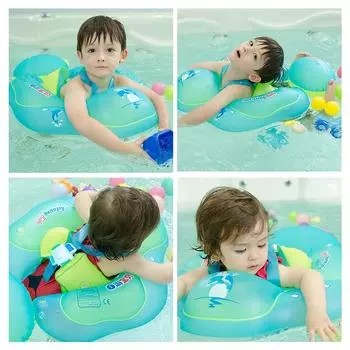 Милый детский поплавок для бассейна, надувной детский поплавок для плавания, детский поплавок для плавания, кольцо для малышей, поплавок для бассейна зелёный