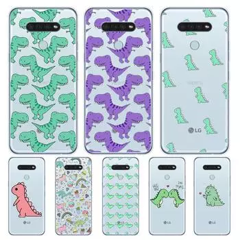 Милый динозавр для LG K92 K52 K62 K22 K71 K61 K51S K41S G8 G8S G8X V35 V50 V40 V50S V60 Q60, чехол для телефона V30 ThinQ