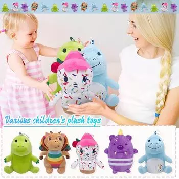 Милый,динозавр,плюшевая игрушка,подарок на день рождения,мультяшный стиль,дети,плюшевые куклы One Size