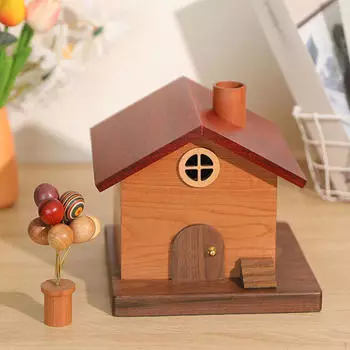 Милый домик Копилка Скульптура Подарочная свинка для дома S