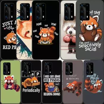 Милый дзюдоист фехтовальщик панда мягкий прозрачный чехол для телефона Huawei P30 Lite P10 P20 P40 P50 Pro Mate 40 Pro 30 20 10 Lite чехол силиконовый Huawei P40