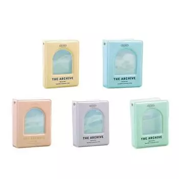 Милый фотоальбом 3 дюйма Love Heart держатель для удостоверения личности фотокарточки 40 карманов книга для именных карточек корейский стиль органайзер для хранения домашнего декора