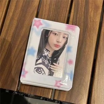 Милый фотоальбом идола, износостойкий альбом для карточек, 20 страниц, мультяшный фотоальбом, коллекционная фотокарточка style 1