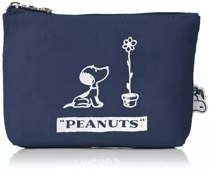 Милый холщовый мешочек Snoopy PN123 Peanuts Snoopy Navy [Siffle] 7115-M женский