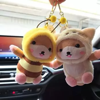 Милый хомяк, плюшевая игрушка, брелок, подвеска, рюкзак, украшения, подарки