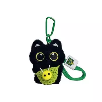 Милый и креативный кулон в виде котенка - лучший подарок, который вы можете приготовить. One Size зелёный