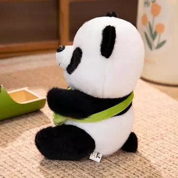 Милый и очаровательный рюкзак с изображением гигантской панды, креативная плюшевая игрушка, кукла, компания, групповая покупка, сувенир в Чэнду, подарок 25cm