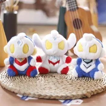 Милый и симпатичный Ultraman Taigazeta Маленькая подвеска плюшевая игрушка кукла торт детская сумка подвесное украшение брелок 12cm