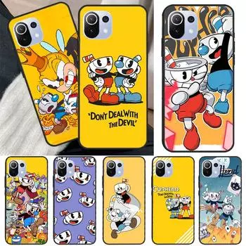 Милый игровой чехол Cuphead для POCO X4 Pro F3 M3 M4 Pro X3 Pro GT, чехол для телефона Xiaomi 12 11T Pro Mi 11 Lite Mi 9T (9T Pro)