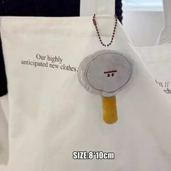 Милый Имитация Хлеба Еда Пончик Рупор Плюшевый Брелок Мультяшная Плюшевая Кукла Брелок Подвеска Украшение для Рюкзака Подарки A6