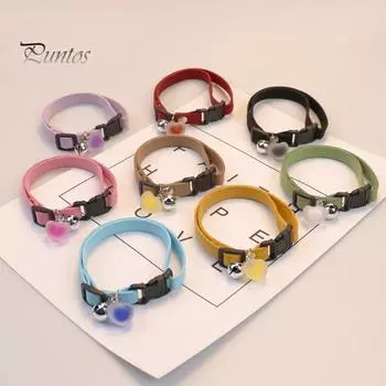 Милый износостойкий ошейник для кошек одного размера для прогулок с собакой, ошейник для отслеживания домашних животных, товары для собак небесно-голубой