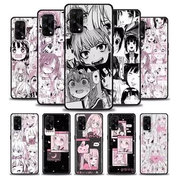 Милый кавайный чехол для телефона с героями мультфильмов и комиксами для японских девочек OPPO Realme C1 C2 C3i C21 C21Y C25s C15 C11 C12 C20 CT GT GT2 X50 Narzo Pro Realme C1