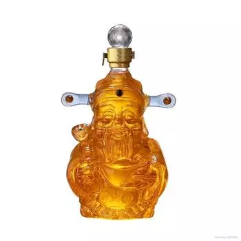Милый китайский графин для виски baware в форме бога богатства объемом 1000 мл без свинца для ликера шотландского бурбона