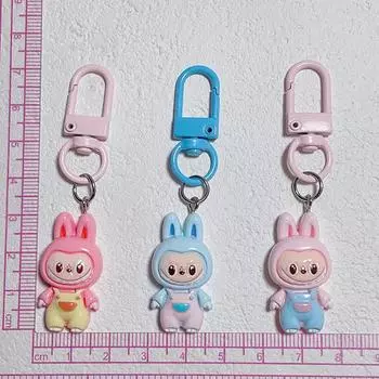 Милый комбинезон кулон брелок женский тренд брелок сумка подвесные украшения шарм аксессуары лучший друг подарок