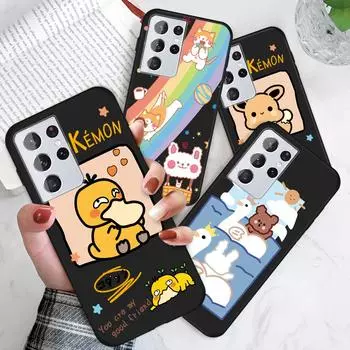 Милый кот, собака, медведь, утконос, чехол для девочек, милый чехол с узором в виде животных Redmi 10