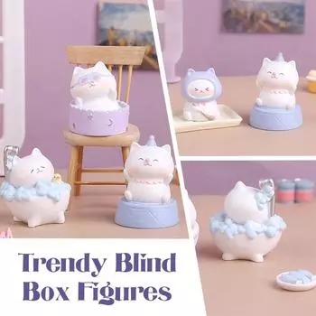 Милый кот, животное, сюрприз, подарок, детские игрушки, мини-украшения, аксессуары, кошка Сакура C T7V4 B-1pcs
