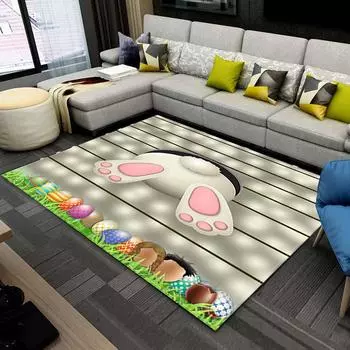 Милый коврик для пола Мультяшный коврик для пола Коврик для пола в спальню Коврик для пола в детскую комнату Прикроватный коврик Бытовой коврик для пола Коврик для пола в гостиную 40-60