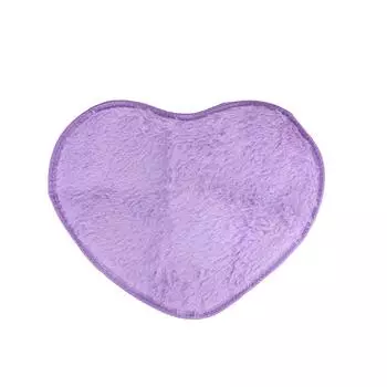 Милый коврик в форме сердца, противоскользящий, мягкий, с ворсом, ковер для пола, красивый 30*40cm