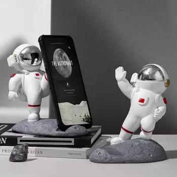 Милый креативный держатель для мобильного телефона в виде астронавта, украшение для рабочего стола, подставка для планшета iPad, серия астронавтов, подарок