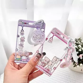 Милый креативный дизайн, забавный держатель для фотокарт Kpop, милый мультяшный держатель для студенческого удостоверения личности, чехол для семейного фотодержателя для друзей