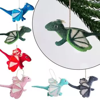 Милый креативный дракон Fell, интересный брелок для ключей, школьная сумка, хороший подарок C