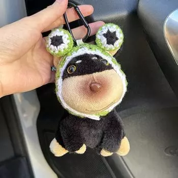 Милый креативный кулон в виде щенка пчелы, сумка, симпатичное украшение для поделок своими руками, забавный брелок, кавайный рюкзак, украшение, подарки