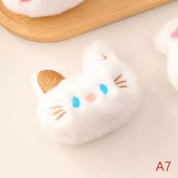 Милый креативный мультфильм животное лягушка медведь кролик плюшевая кукла сделай сам личность рюкзак одежда лацкан значок декоративные аксессуары