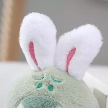 Милый кролик брелок мультфильм кавайный мягкий плюшевый кролик безделушки брелок сумка подвеска амулеты автомобильный ключ аксессуары для девочки подарок зелёный