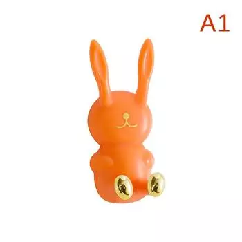 Милый Кролик Держатель Зубной Щетки Полка Для Зубных Щеток Без Пробойника Клейкий Настенный Крючок белый