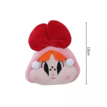 Милый кролик с бантом для девочек, плюшевый брелок, кулон, игрушка для женщин и девочек, брелок для ключей, изысканное украшение для рюкзака, аксессуары, кольцо для ключей, подарки