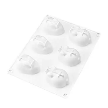 Милый кролик силиконовый трафарет для торта многоцелевой DIY конфетный шоколадный шаблон