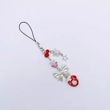 Милый крутой бант-бабочка брелок подвеска универсальный ремешок для мобильного телефона изысканный рюкзак украшения аксессуары подарки