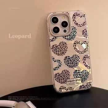 Милый крутой чехол для телефона Hot Girl с леопардовым узором Love 15promax