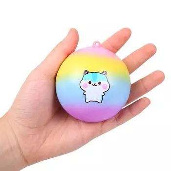 Милый кулон в виде хлеба с ароматом, медленно растущий, коллекция игрушек для снятия стресса