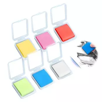 Милый ластик-клячка для начальной школы, стирания средней школы, ластик случайного цвета, Nerikeshi, [6 штук] Рисование, Интересно,