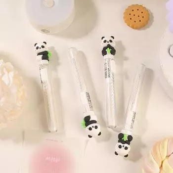 Милый ластик в виде панды, телескопический ластик для карандашей с изображением панды, школьный канцелярский товар, детские забавные ластики 3*12.5*1.8cm