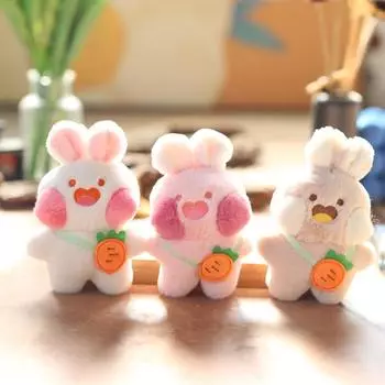 Милый маленький кролик кулон плюшевая игрушка кукла кукла кукла кукла кукла подвесное украшение брелок кукла 12cm