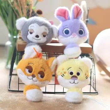 Милый маленький кролик кулон плюшевая игрушка кукла маленький тигр сумка подвесной брелок украшение кукла кукла 15 cm.