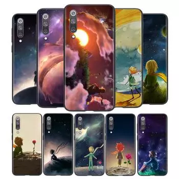 Милый маленький принц для Xiaomi Mi 11i 11 10T 10 9T 9 A3 8 Lite CC9 SE Note10 Lite Ultra Pro черный мягкий чехол для телефона Xiaomi 8 Lite