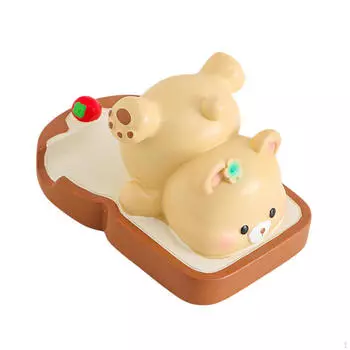 Милый медведь подставка для сотового телефона держатель для смартфона в виде животного, декоративный, крепление для телефона прекрасный уникальный стол Inverted Bear