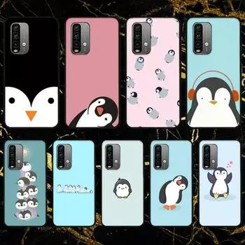 Милый милый чехол для телефона с изображением пингвина для Xiaomi9 10 11PRO LITE Redmi Note7 8 9 10A PRO K40 Poco3 Shell XiaomiMi10Tor10Tpro
