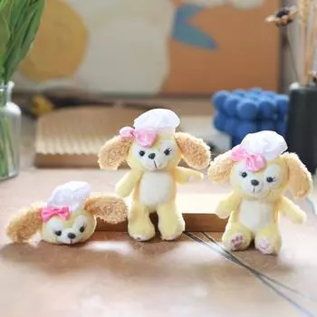 Милый милый Keqian шеф-повар торт щенок щенок кулон плюшевая игрушка кукла школьный портфель сумка подвесное украшение брелок 12 cm.
