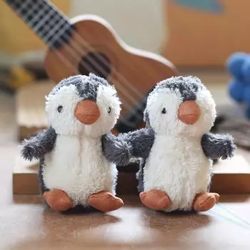 Милый милый кулон в виде пингвина-арахиса, плюшевая игрушка, кукла, школьный рюкзак, подвесное украшение, брелок, кукла, кукла 14cm