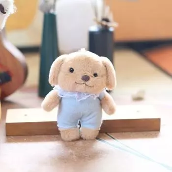 Милый милый щенок кулон плюшевая игрушка кукла мультяшная сумка подвесной брелок кукла 13 cm.